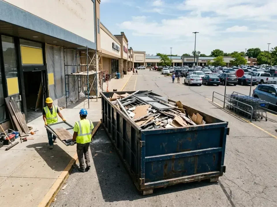 retail-store-renovation-debris-003 — frequently asked questions, Roll-off Dumpster Rentals in Haleyville, AL